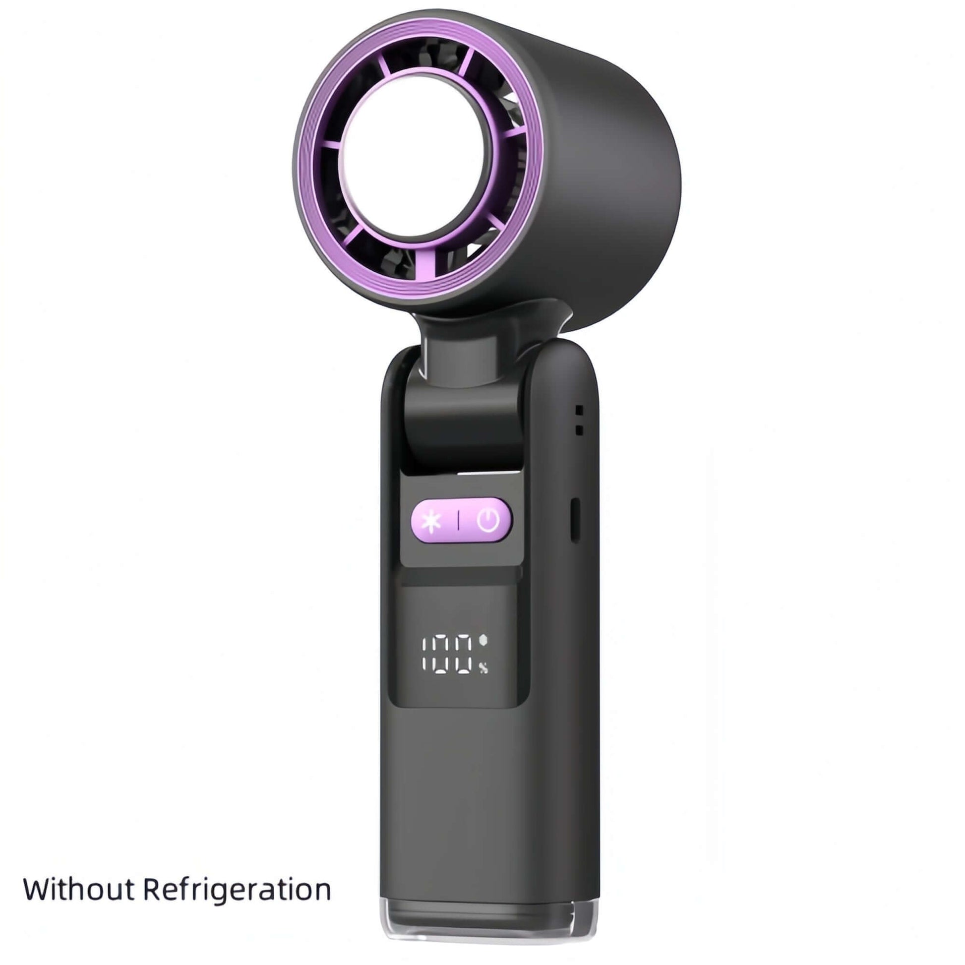 Turbos Chilled Ice Sensation Cold Fan Super Mini Turbos Speed Fan USB Powered Digital Display For Outdoor Camping Travel $55.99 Dana Fashion Color: Black Without Refrigeration Size: 63x57x176mm Beauty Tools Summary: Extremely Strong, Yet Natural Wind: Thi
