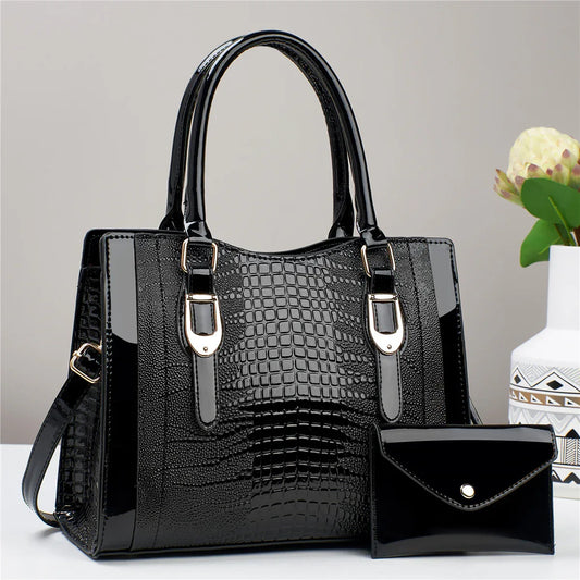 Two-piece Set Commuter Hand-carrying Bag Large Capacity Crossbody - DanaFashionstore