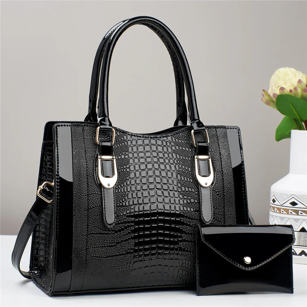 Two-piece Set Commuter Hand-carrying Bag Large Capacity Crossbody - DanaFashionstore