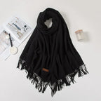 Fashion Cashmere Dual-use Shawl Warm Scarf - DanaFashionstore