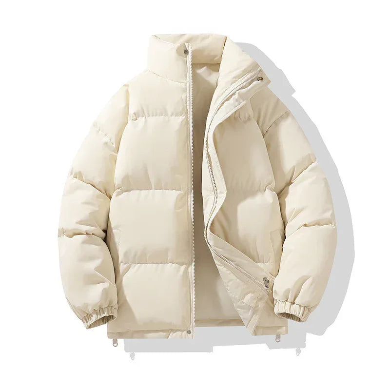 Cotton-Padded Stand Collar Jacket 2026 - Couple Wear Warm Coat - DanaFashionstore