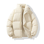 Cotton-Padded Stand Collar Jacket 2026 - Couple Wear Warm Coat - DanaFashionstore