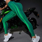 New Tie Dye Aurora Print Sports Pants Seamless High Waisted Fitness Yoga Pants For Women Gym Running Sweatpants Trousers - DanaFashionstore