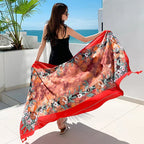 Sun-proof All-matching Shawl Beach Travel Dual-use Outdoor Beach Towel - DanaFashionstore