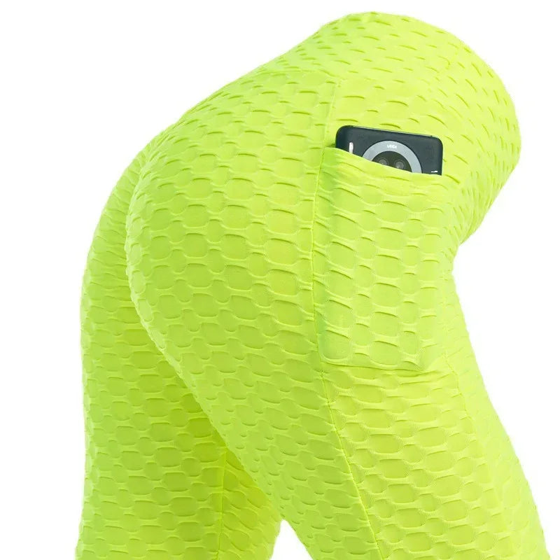 Fitness Yoga Pants Women Leggings With Pocket Running Sports - DanaFashionstore