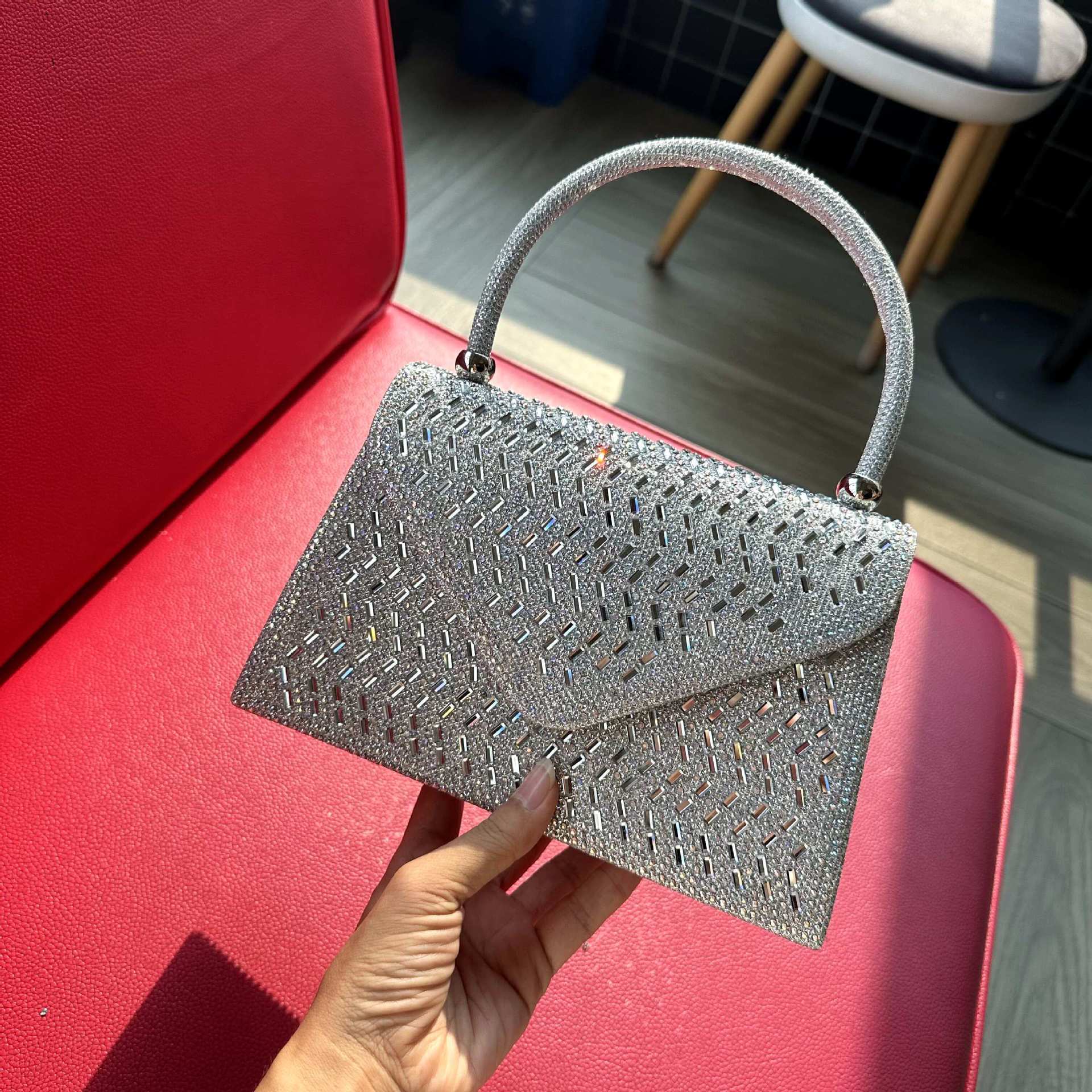 Ladies Hand Bag New Rhinestone Dinner - Dana Fashion