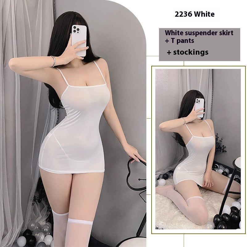 Sexy Lingerie Lace Seduction Hip Skirt - Dana Fashion