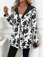Women's Double-sided Reversible Hooded Zipper Jacket - DanaFashionstore
