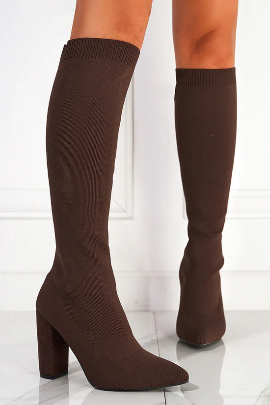 Women's Fashion Personalized Solid Color Boots - DanaFashionstore