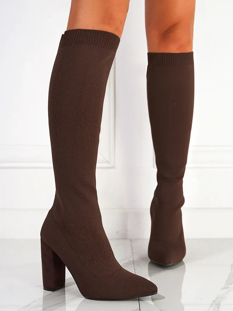 Women's Fashion Personalized Solid Color Boots - DanaFashionstore