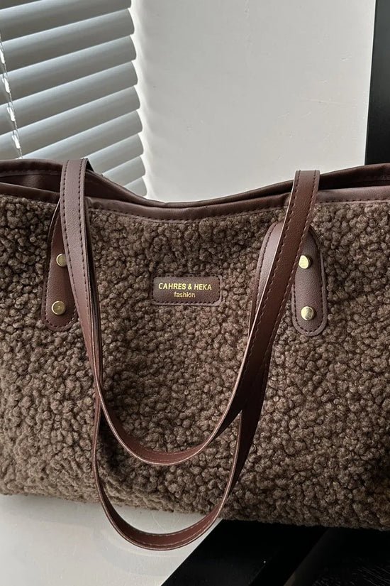 Fashionable Furry Versatile Shoulder Bag - DanaFashionstore