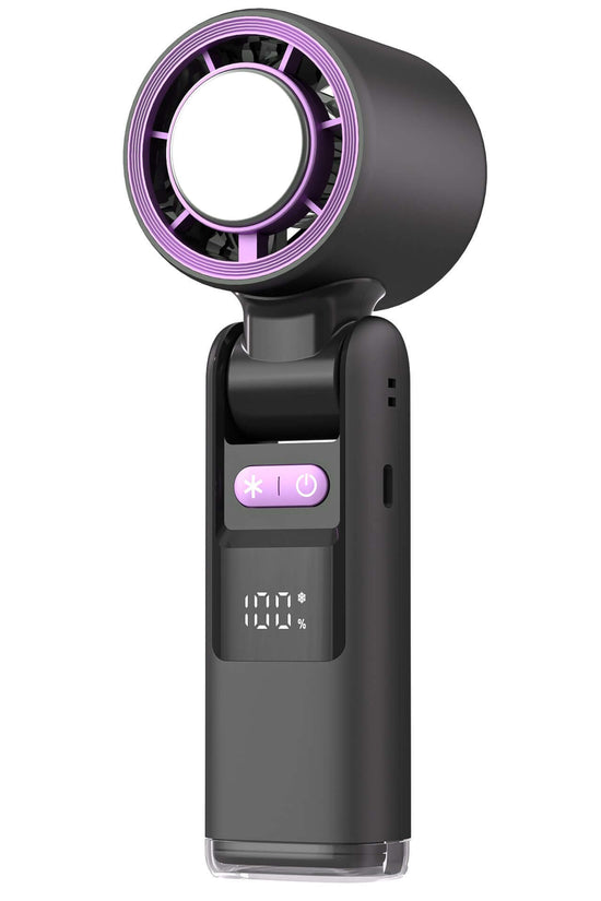 Turbos Chilled Ice Sensation Cold Fan Super Mini Turbos Speed Fan USB Powered Digital Display For Outdoor Camping Travel $55.99 Dana Fashion Color: Black Without Refrigeration Size: 63x57x176mm Beauty Tools Summary: Extremely Strong, Yet Natural Wind: Thi