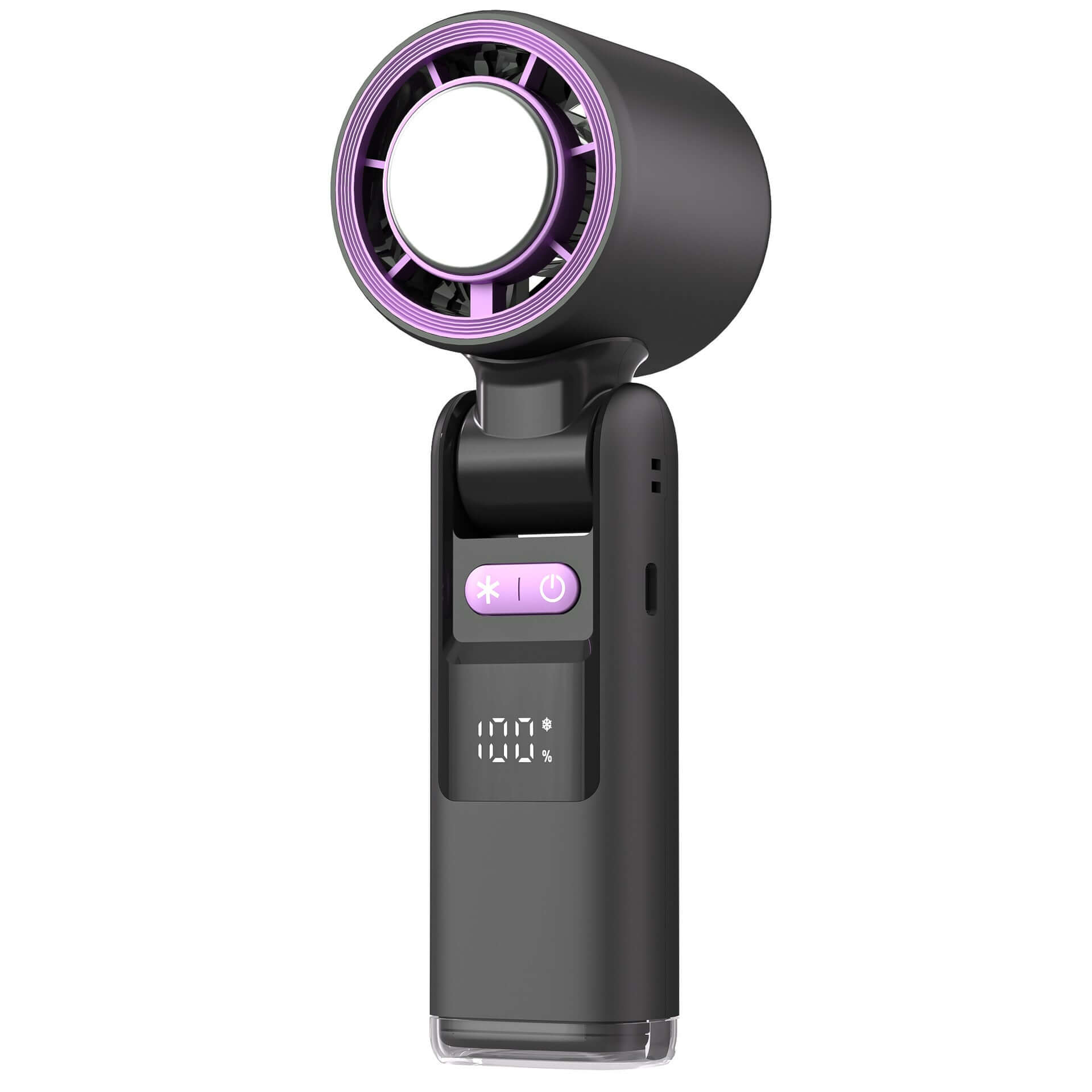 Turbos Chilled Ice Sensation Cold Fan Super Mini Turbos Speed Fan USB Powered Digital Display For Outdoor Camping Travel $55.99 Dana Fashion Color: Black Without Refrigeration Size: 63x57x176mm Beauty Tools Summary: Extremely Strong, Yet Natural Wind: Thi
