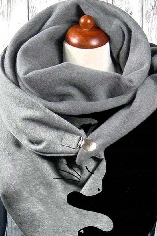 Women's Fashion Leisure Warm Clip Scarf