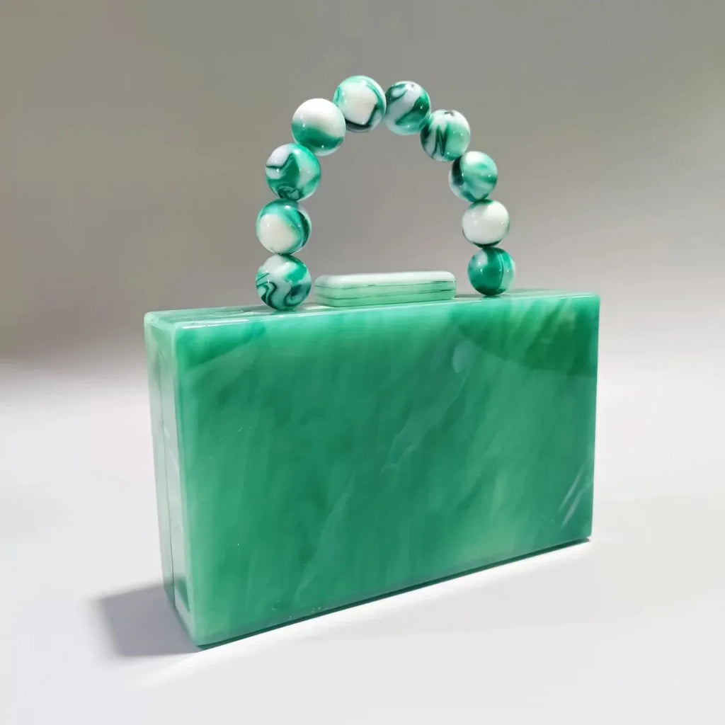 Women's Fashion Pearlescent Acrylic Evening Bag - DanaFashionstore