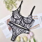 Underwear Mesh Gathered See-Through Comfortable Women's Suit - DanaFashionstore