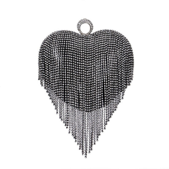Female Pure Color All-matching Tassel Dinner Bag Dana Fashion