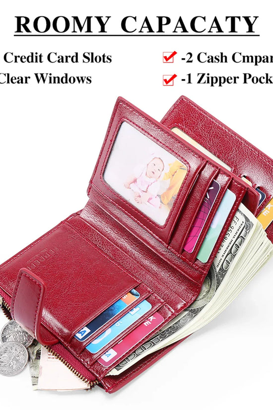 New Casual Soft Leather Ladies Wallet - DanaFashionstore