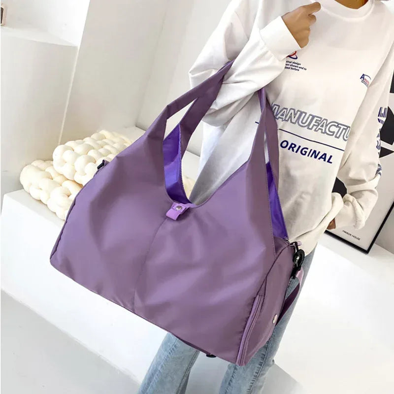 Women Yoga Bag Sports Fitness Dry And Wet Separation Large Capacity Storage Travel Bags Can Carry Yoga Mats - DanaFashionstore