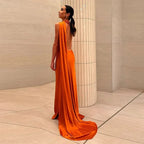Elegant Satin Ribbon Sling Dress 2026 - Sleeveless Party Dress - DanaFashionstore
