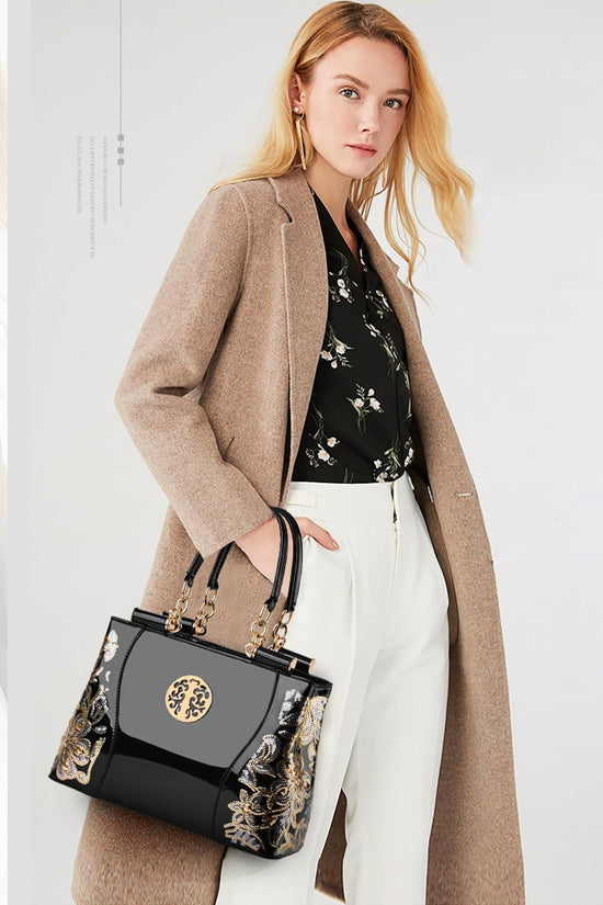 Elegant Patent Leather Handbags For Women - Stylish Hobo, Chic Tote, Versatile Shoulder, Crossbody Bags - Dana Fashion