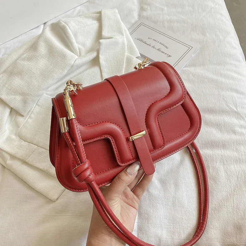 New Fashion One-shoulder Drawstring Casual Simple Messenger Underarm Bag - DanaFashionstore
