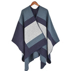 Women's Jacquard Silver Silk Shawl - DanaFashionstore