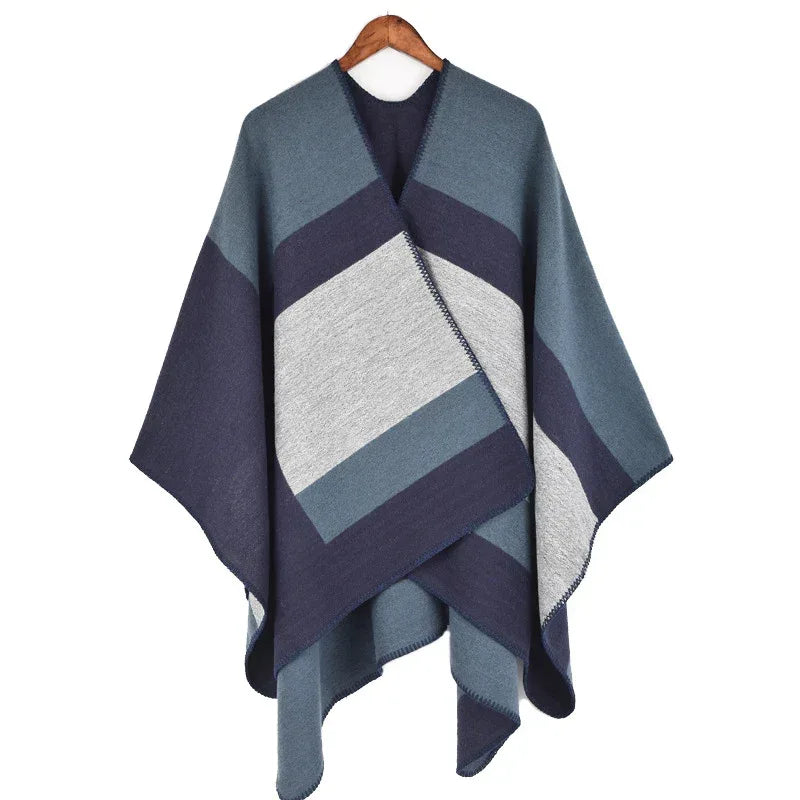Women's Jacquard Silver Silk Shawl - DanaFashionstore