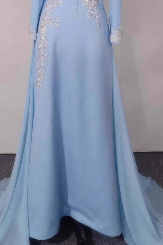 Light Luxury Minority Temperament Long Sleeve Performance Costume $178.96 Dana Fashion Color: Blue Size: L Women's clothing Product information: Fabric name: Polyester Color: blue Sleeve type: regular sleeve Waist type: high waist Size: S,M,L,XL,XXL Appli