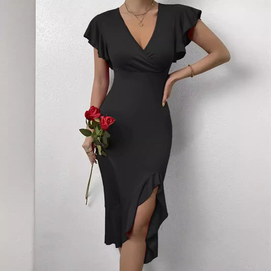 European And American Hot Girl High Elastic Solid Color Women's Skirt - Dana Fashion