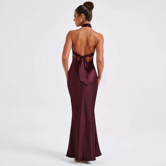 Summer Fashion Elegant Backless Sleeveless Dress $29.22 Dana Fashion Color: Blue Size: L Women's clothing Product information: Pattern: solid color Skirt-type: One-Step skirt Color: blue, wine red, blue in stock Waist Type: Mid waist Size: S,M,L Style typ