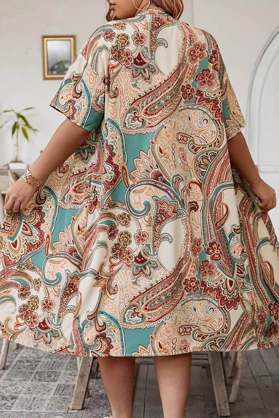 Women's Clothes Hot-selling Holiday Floral Print Two-piece Set $67.60 Dana Fashion Color: Apricot Size: 2XL Women's clothing Product information: Fabric: Polyester Color: Apricot Size: L,XL,2XL,3XL,4XL,5XL Note: 1. Asian sizes are 1 to 2 sizes smaller tha