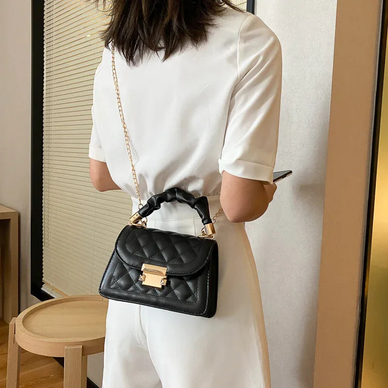Korean Fashion PU Shoulder Messenger Bag - DanaFashionstore