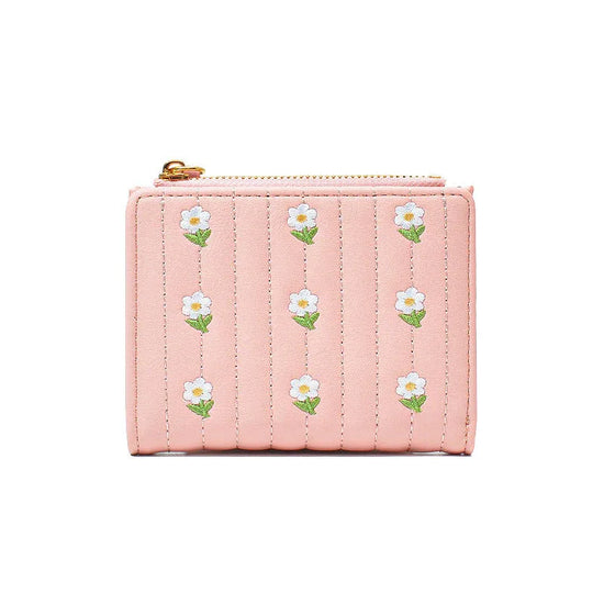 Cute Embroidered Women's Wallet Simple And Short Off - DanaFashionstore