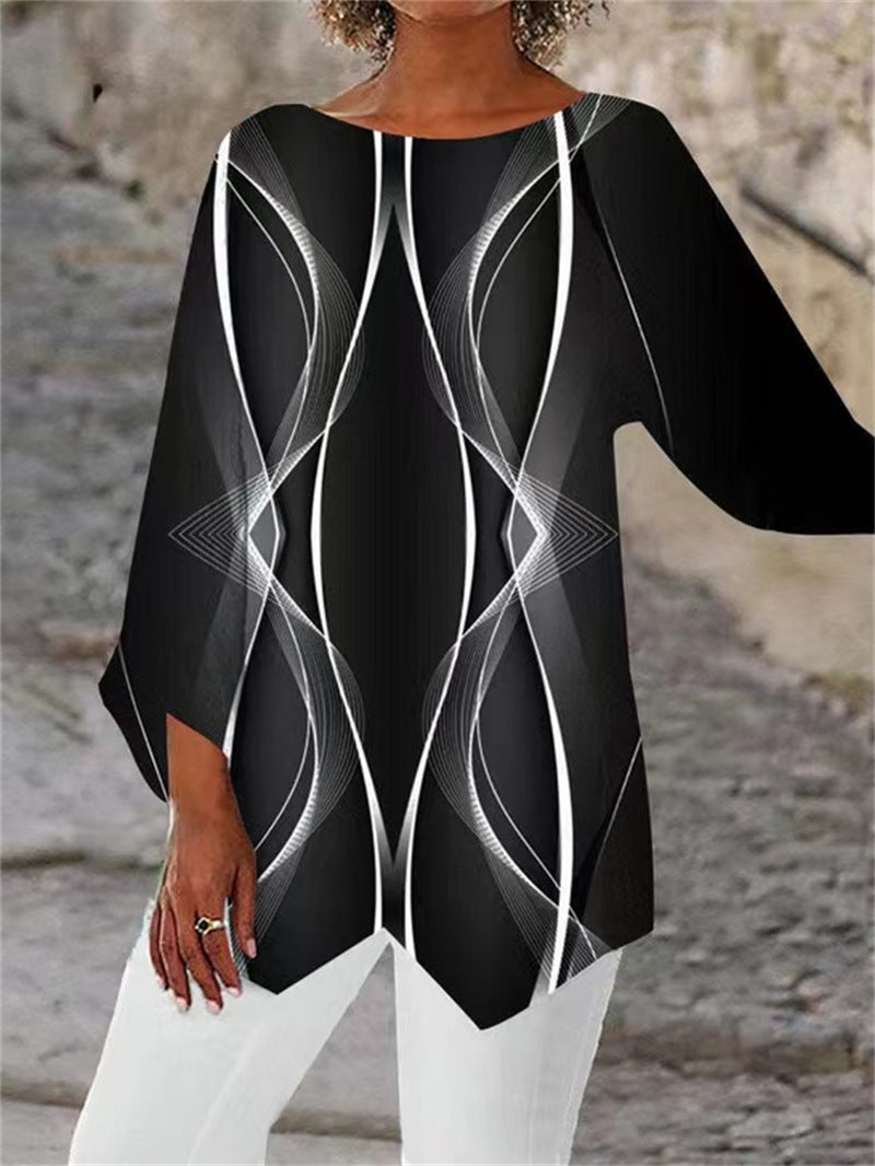 Leisure Pullover Fashion Brand Women's Top