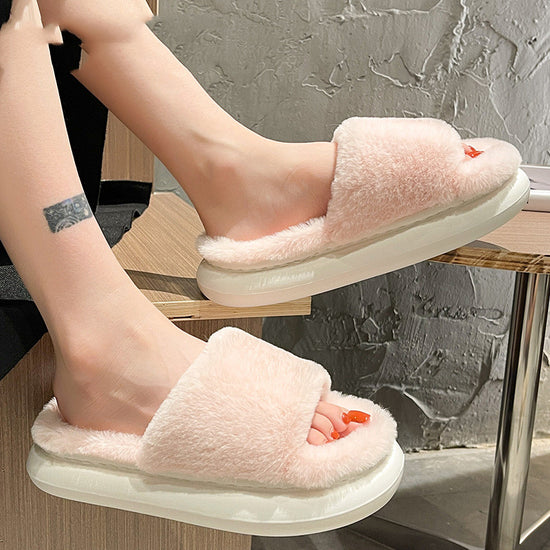 Cute Cotton Slippers For Bedroom In Autumn And Winter
