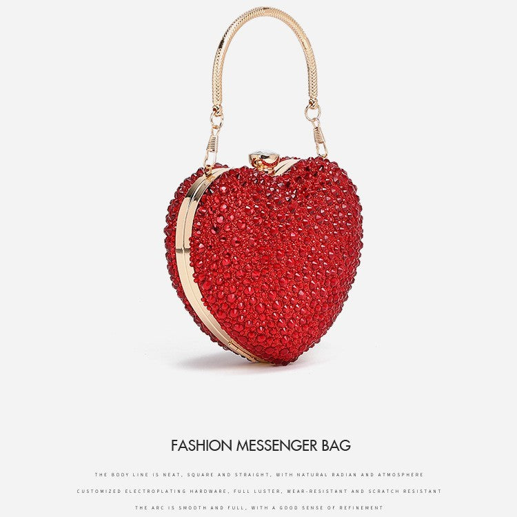 Fashion Chain Diamond-encrusted Shoulder Crossbody Handbag - Dana Fashion
