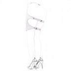 Aisle's Sexy Black Soft PU Sexy Tight-fitting Bag Field Training Short Skirt - DanaFashionstore