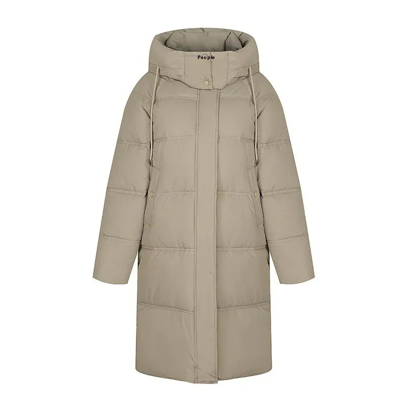Long Over Knee Hooded Jacket 2025 - Thickened Winter Coat - DanaFashionstore