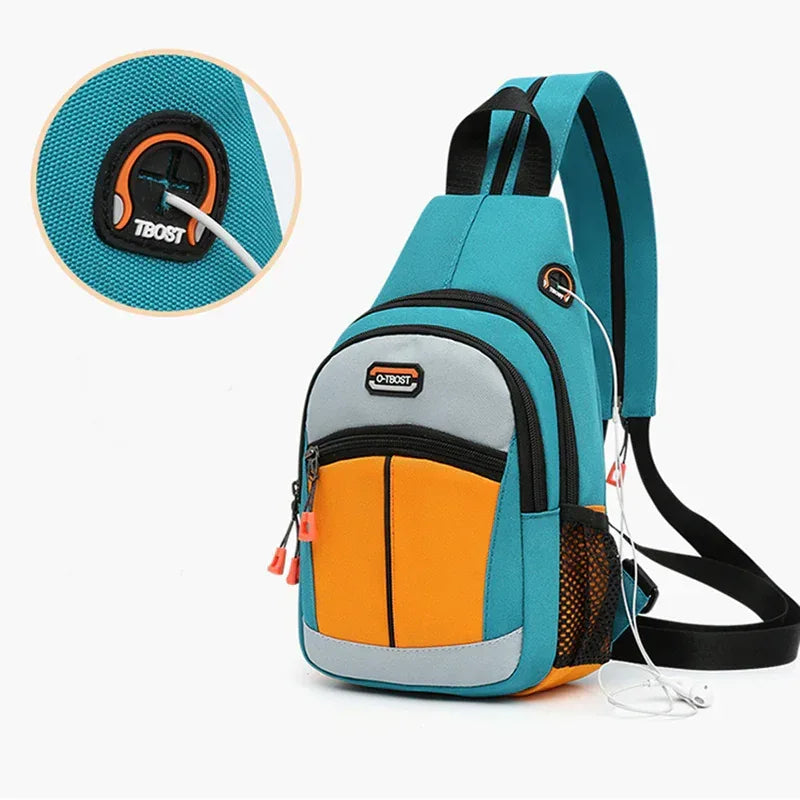 Women Sport Bags Multifunctional Backpack Shoulder Bags With USB Design - DanaFashionstore
