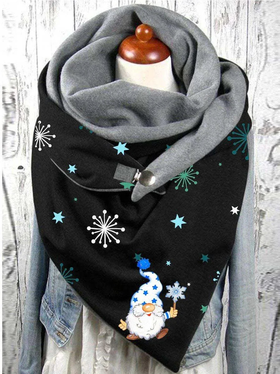 Women's Fashion Leisure Warm Clip Scarf - DanaFashionstore
