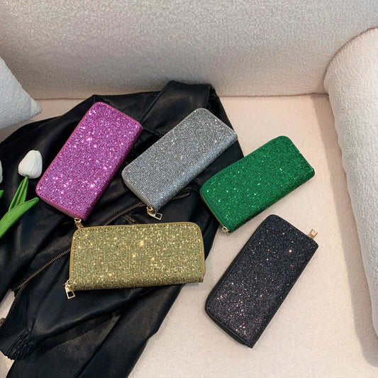 Fashionable Sequins Small Bag Women's Clutch - Dana Fashion