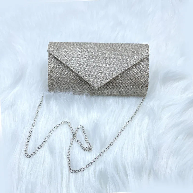 European And American Style Fashion Flash Material Dinner Bag Clutch - DanaFashionstore