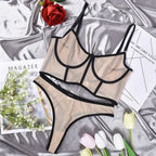 Underwear Mesh Gathered See-Through Comfortable Women's Suit - DanaFashionstore