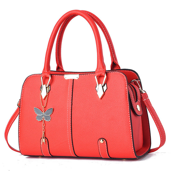 Large Capacity Lychee Pattern Women's Handbag - Dana Fashion