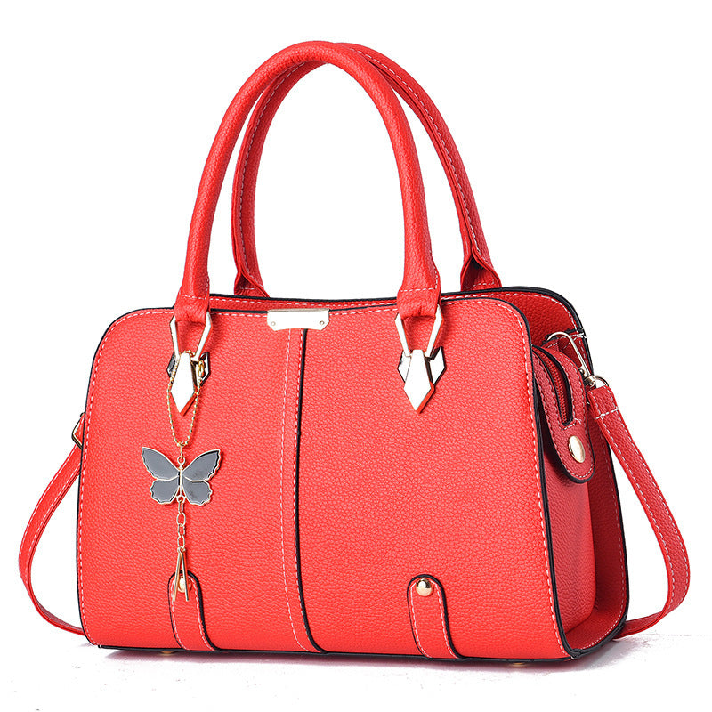 Large Capacity Lychee Pattern Women's Handbag - Dana Fashion