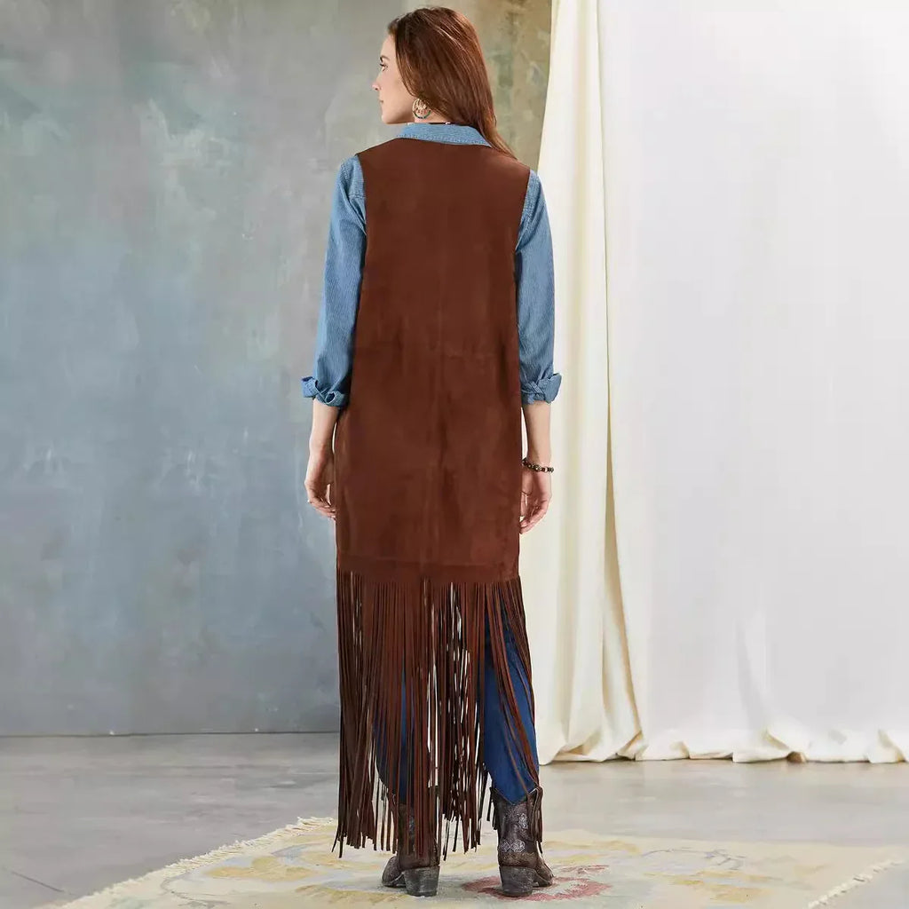 Slim-fit Sleeveless Vest Shawl Jacket - DanaFashionstore