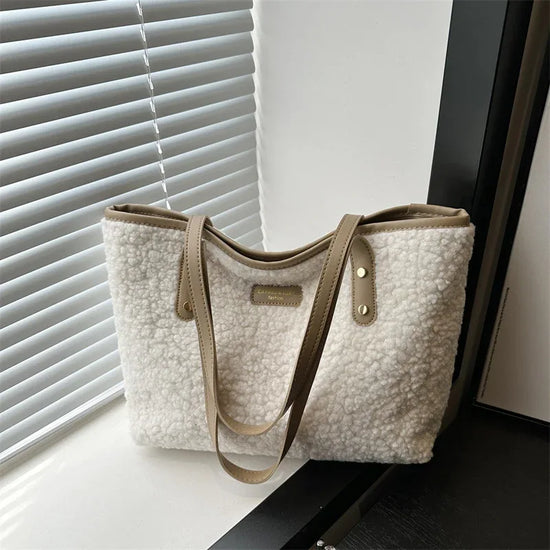 Fashionable Furry Versatile Shoulder Bag - DanaFashionstore