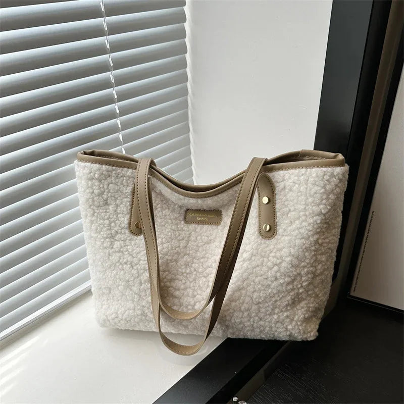 Fashionable Furry Versatile Shoulder Bag - DanaFashionstore