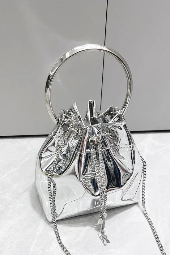 Women's Metallic Chain Shoulder Messenger Bag - DanaFashionstore